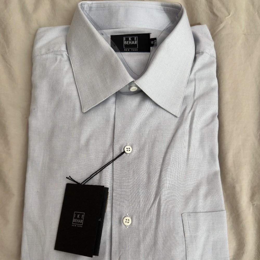 New IKE Behar Dress Shirt